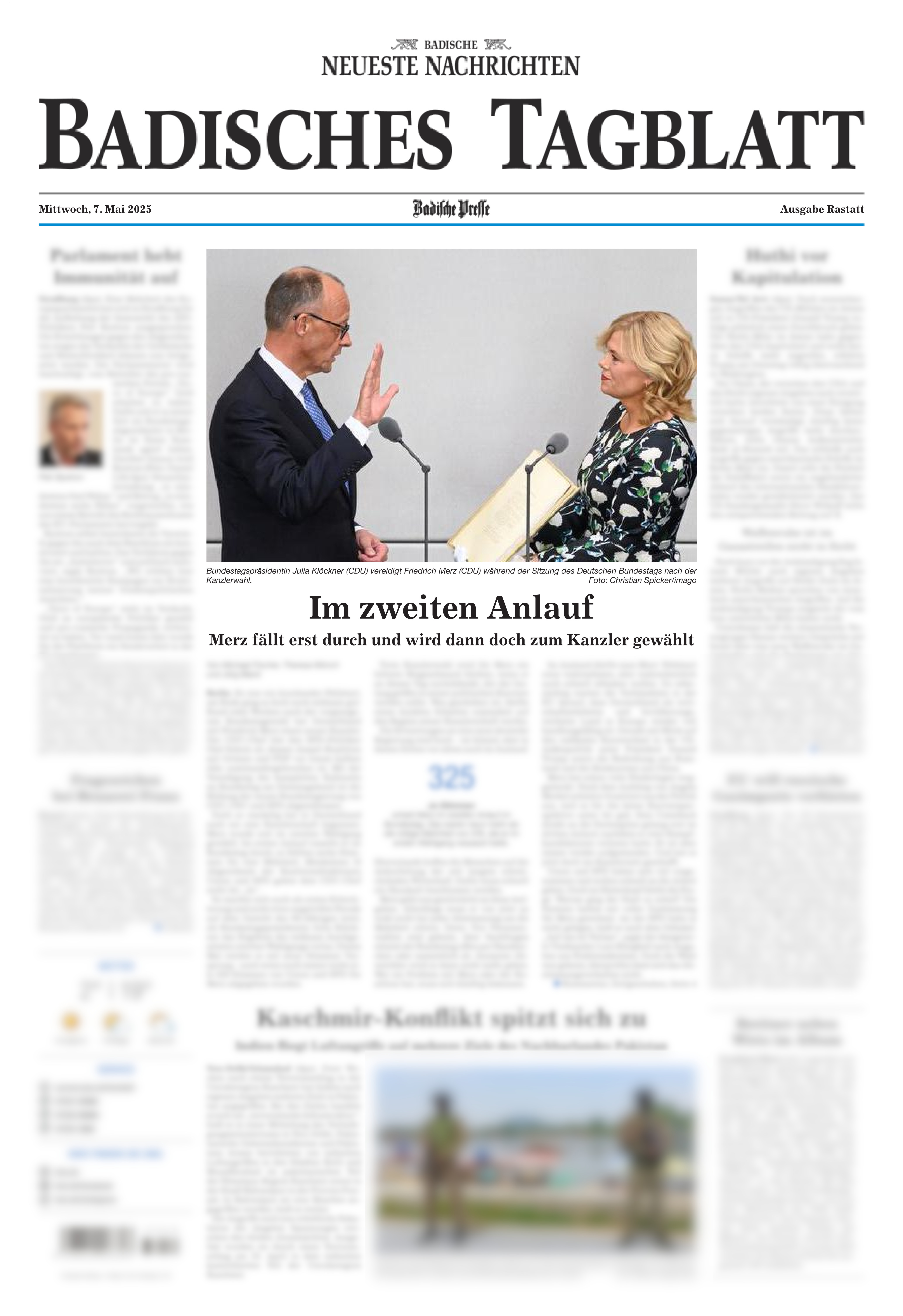 05.2025 Badische Neuste Nachrichten